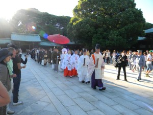 wedding procession
